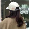 Ballkappen Sommerbrief Baseball Hut Frauen Koreanische Kontrast gestickt Snapback Cap Mode Verstellbare weibliche Sonnenhüte