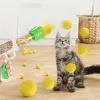 Toys Cat EVA Foam Ball Launching Gun Cat SelfHi Relieving Boredom Toy Ball Biteresistant and Scratchresistant Interactive Pet Toys