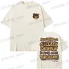 メンズTシャツ最高の有名なカレッジドロップアウトTメンメンズプリントコットンTシャツショートSlve Tシャツ夏の特大TシャツTops T240325