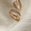 Pierścienie opaski 2024 NWE ze stali nierdzewnej 18K Gold Plated Womens Sun Pierścień pusta metalowa tekstura Pierścień mody J240326