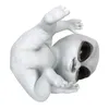 Decorazione per feste Halloween Alien Realistic Reborn Baby Doll Pittura dettagliata a mano Bambole in schiuma di lattice per tutto il corpo Giocattolo portatile