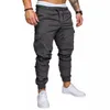 Nouveaux vêtements de travail multi-poche pour hommes, pantalons décontractés en tissu tissé, leggings pour hommes pantalons de cargaison joggers pantalon pour hommes z5hu #