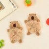 Pinces à cheveux Kawaii Capybara, chouchous, support de corde en peluche, Animal de dessin animé mignon pour filles, jolis accessoires