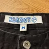 Big Boy Shorts Y2K Gothic Hip Hop carto haft retro workowate dżinsowe szorty gimnastyczne męskie kobiety