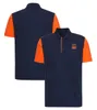 2024 NIEUW F1 RACING KLEDING TEAM Korte mouwen T-shirt Zomer Leisure Sports Lapel Polo shirt