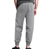 Herrenhose, elastische Taille, bequeme Jogginghose mit Kordelzug und Taschen, für Frühling und Herbst, lässig, Waffelweich