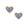 Pendant Necklaces New Valentines Gift Candy Color Claw Small Heart Shaped 3D Resin Mini Love Pendants Necklace WomenC24326