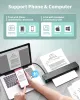 Mice Phomemo M08f A4 Paper Printer Portable Thermal Printer Bluetooth Printer Compatible with Android & Ios Phone & Laptop for Office