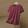 Herr t-shirts herrar snabb torr sport kör t-shirt sommar mode enkel stil kort slves överdimensionera t unisex rund nacke specialerbjudande topp t240325