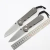 High End 25th Anniversary Zakmes S35VN Stone Wash Blade TC4 Titanium Legering Handvat Outdoor Camping Vissen EDC Pocket Folder messen met Doos