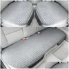 Housses de siège de voiture Ers Er Accessoires Composant Avant Arrière Hiver Chaud Coussin Respirant Protecteur Mat Pad Intérieur Drop Livraison Automo Otgzg