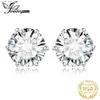 Charm JewelryPalace Moissanite D Color Total 0.6ct 1ct 2ct 3ct 4ct 6ct S925 Pendientes de plata esterlina C24326