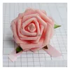 Ghirlande di fiori decorativi Matrimonio Polso Damigella d'onore Seta Rosa Cors Fiore a mano Artificiale per la decorazione 4 colori G11302137436 Dro Dhs2R