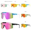 Outdoor brillen Viper Originals dubbele brede gepolariseerde zonnebril voor mannen en vrouwen Tr90 frame winddichte sportbril Uv400 6BVS