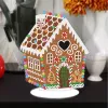 Stitch Diamond Art Table Decor Gingerbread House Diamond Paintop Desktop Dork