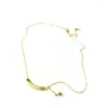 Hanger Kettingen Elegante Luxe Goudkleurige Ketting Blad Roestvrij Staal Vintage Sieraden Party Accessoire Geschenken