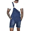 pink Denim Overall Shorts for Men 2022 Fi Hip Hop Streetwear Mens Jeans Overall Shorts Plus Size Short Jean Jumpsuits w6nE#