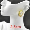 Mankiet uszy klip mankietów na ucho bez perforacji Kolczyki pierścieniowe małe błyszczące pierścień akcesoria modne biżuterię kolczyki damskie Y240326