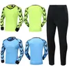 Kinderen Volwassen Doelman Voetbalshirt Set Kindtenue Heren Shirt Broek of Shorts Sponsbescherming Keeper Voetbaluniform 240320