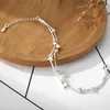 Anklets 2021 بيع 925 Sterling Sier للسيدات الخرزات البسيطة السلسلة من Anklet Ot Foot Jewelry Droper Drop