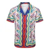 2Men Chemises de créateurs d'été à manches courtes Chemises décontractées Mode Polos en vrac Style de plage T-shirts respirants T-shirts ClothingQ298