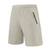 Shorts de sport pour hommes Pantalons de survêtement athlétiques actifs décontractés avec poches zippées Shorts de plage d'été Shorts pour hommes de style de rue confortables a9uE #