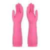 Gloves Cleaning Gloves 2Pairs Reusable Rubber Household Dishwashing Gloves Latex Waterproof NonSlip Kitchen Gardening Bathroom Gloves