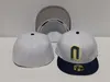 2024 Unisex-Baseball-Mütze, königsblau, gemischte Bestellgröße, geschlossen, flache Bill-Basis, Ball-Snapback-Kappen, Bone Chapeau, rosa Krempe, Größe 7–8