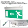 Gravestones Emergency Exit Lighting Left Right Sign Safety Evacuation Indicator Light 110220v Acrylic Led for Hotel and Other Public Places