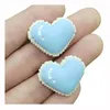 Decorative Flowers 50/100pcs Resin Mini Cartoon Animal Fruit Heart Flower Flat Back Cabochon Scrapbook Kawaii DIY Embellishments Accessories