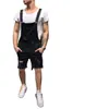 women Overalls Playsuits One Piece Jeans Shorts Rompers Wing Slim Fit Holes Pockets Distred Spliced Streetwear 2024 H8BQ#