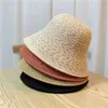 cket Hats New Fashion Womens Bucket Hat二重面漁師の帽子パナマビーチハット通気性折り畳み屋外日焼け止めhatc24326