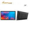 Raypodo 벽 마운트 24 인치 터치 스크린 모니터 검은 색 또는 흰색, 대형 24 인치 안드로이드 태블릿 PC