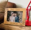 Rahmen, personalisierter Bilderrahmen für Paare, Hochzeitsfotorahmen, individuelles Hochzeitsgeschenk für Paare, Mr. und Mrs. Bild-Andenken, personalisiertes Geschenk