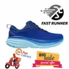 Scarpe designer scarpe da corsa all'aperto sneaker sport bondi 8 clifton 9 triple ventilazione nera da jogging addestratori arbon x2 grandi dimensioni 36-45