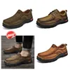 Novos sapatos de venda para homens de couro genuíno GAI sapatos de couro casuais Mocassins de negócios leves de alta qualidade Escalada designer masculino Sapatos não cheiram pés de luxo