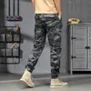 Bapai 2022 Vêtements de travail Camoue pour hommes Pantalons tactiques d'extérieur Pantalons cargo respirants multi-poches Pantalons militaires de l'armée B44e #