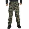 Pantalons tactiques Pantalons de camoue des forces spéciales pour hommes Printemps et Automne Pantalons de travail Automne extérieur multi-sacs résistant à l'usure R3dX #