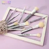 DOCOLOR 12st Makeup Brushes Set Foundation Powder Blush Eye Shadow Lip Blending Make Up Brush Cosmetic Tool Kit Maquiagem 240315