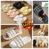 Slipper Home Shoes GAI Slide Bedroom Shower Room Warms Plush Living Rooms Soft Wear Cotton Slippers Ventilate Woman Mens pinks white