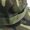 ats Fashionable military camouflage bucket hat jungle camouflage fisherman hat wide brown sun fishing bucket hat camping hatC24326