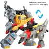 Bmb dinobot dinosaur nouveau 21cm transformation toys toys gros robot modèle modèle anime ko action figure kids boy cadeau cadeau