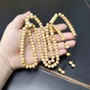 Natural Indian sandalwood tasbih 100beads Strong smell sandalwood Mans gift Misbaha Muslim prayer beads Islam Rosary 240315