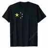 旗のTシャツの旗 - 男性のためのピープルズ共和国Tシャツの中国国旗カジュアルトップシャツ最新のフィットタイトコットs3lg＃