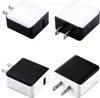 Snabbladdning EU US AC Home Wall Charger 5V 3A QC30 Power Adapters för iPhone 12 13 14 Samsung Huawei Xiaomi USB Plug2308969