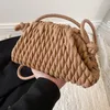 Hobo – sac à bandoulière plissé pour femmes, sac à main de styliste décontracté et polyvalent, Vintage Simple Hobos Cloud