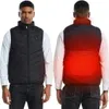 11 zes Electric Heated Vest Waterproof Heating Vest for Men and Women Heated Gilet Jack Men Electric USB Heated Vest Jacket W H6w0#