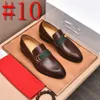 39Modello di design Moda uomo Mocassini in pelle fatti a mano Nero Marrone Casual Business Scarpe eleganti di lusso Party Wedding Calzature da uomo