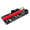 Ver009S PCI-E Riser Card 009S PCI Express PCIe 1x إلى 16x Extender 0.6m USB 3.0 Cable SATA إلى 6PIN طاقة لبطاقة الفيديو