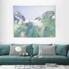 Tapisseries Mountain View Målning Tapestry Room Decor Cute Luxury Living Decoration